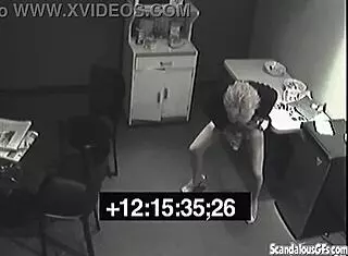 slut pisses in her rivals lunch at work