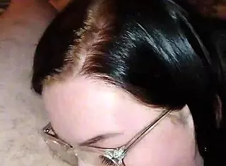 she sucks and fucks that big dick while i'm away