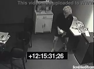 slut pisses in her rivals lunch at work