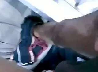 Comparing my clitty to uncut dick 😏