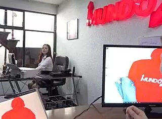 I sucked my boss's cock for a creampie to change his mind