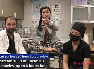 Stacy Shepard Spreads Legs For Perverted Podiatrist Backstage