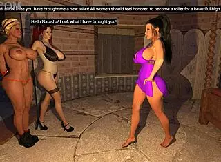 Lilith And Kataleena Engage In Play Session Ending Two
