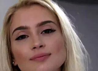 Petite Blonde Teen 18+ Rides Cock In High Definition POV Hardcore Scene