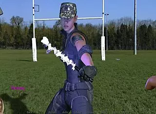 Two Lesbians with Big Tits Seduce and Use Sex Toys