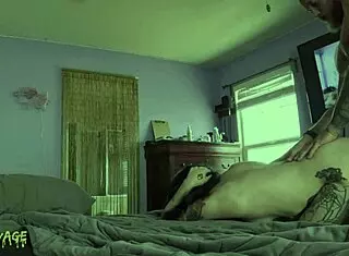 Tatted goth amateur makes him cum multiple times 😏