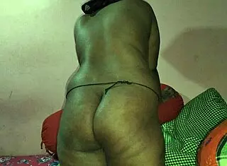 Indian Worker Cheats with Owner Outdoors