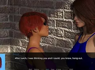 redhead lesbians licking small tits and pussies