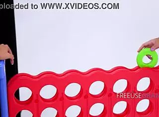 Teens in free use game show with fucking