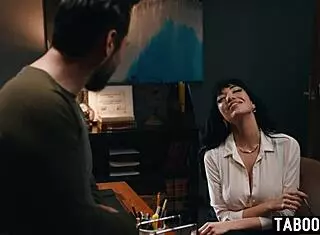 naughty latina milf little 18+ puck teases big cocked director with deep skills