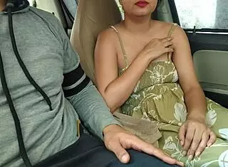 blackmailing gf in car for risky sex