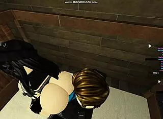 Roblox emo chick pounded hard on bed part 2