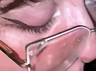 Girl With Split Tongue Deepthroats and Takes Cum on Face
