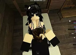 Roblox emo chick pounded hard on bed part 2