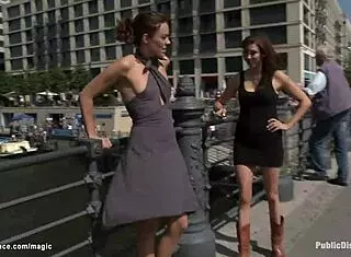 German babe, are you ready for street humiliation?