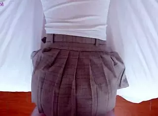 Teacher accidentally cums inside beautiful college girl after class.