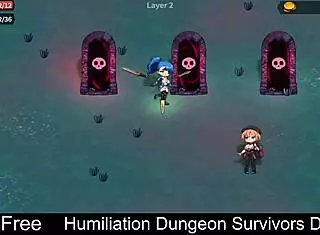 Humiliation In Dungeon Survivors Demo With Femdom And Monsters