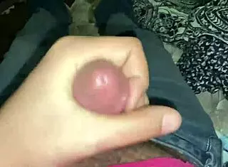 Small CLIT sissy FILLS your FACE with CUM squirt