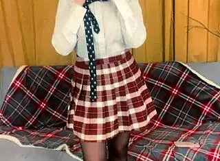 Busty Teacher Wields Strapon Powerfully!