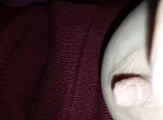 She takes a milk bath from her huge nipples.