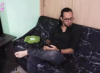 my brother-in-law finds out i'm a porn star and i seduce him