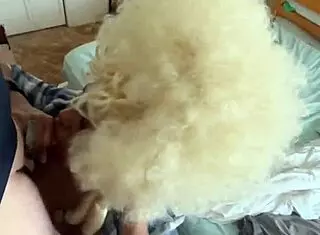 i made a homemade video with ebony and blonde, but i messed up the doggystyle