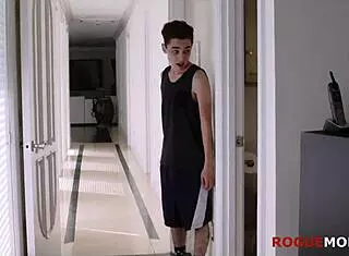 Stepmom, help your tired stepson with that big tits sex scene. He needs it now.