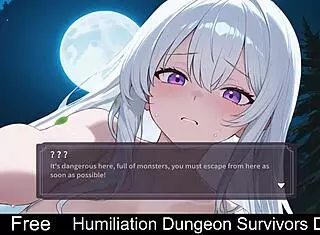 Humiliation In Dungeon Survivors Demo With Femdom And Monsters