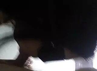 this blindfolded teen is ready for fun 😏