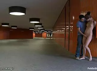 German babe, are you ready for street humiliation?