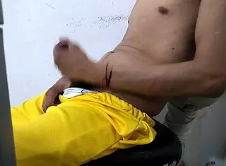 Latino student takes out big dick for young neighbor in usa