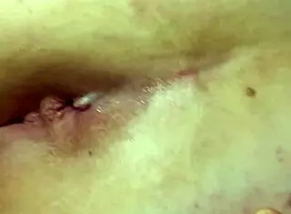 I watch blonde slut take anal and gape