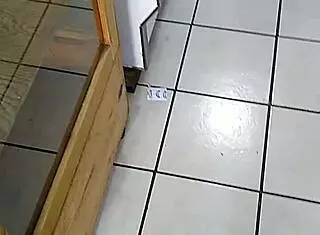 The big ass woman is in the store, looking around.