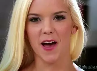 steamy foursome with nicole doshi hailey rose ameena green and blake blossom watching football game