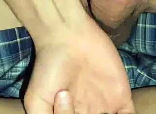 student begs me to pass the course by offering her tight body for fucking