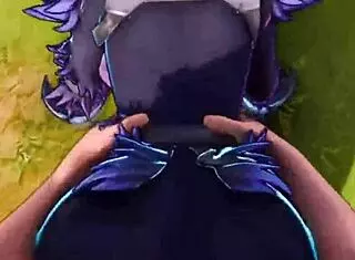 Xraven69x Gets Her Big Butt Fucked In Fortnite