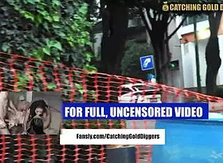 sexy elegant latina gets tricked into hard fuck