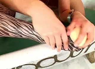 Nonstop Glamour Lesbian Foot Play With Lepidoptera And Mya Diamond In Pantyhose