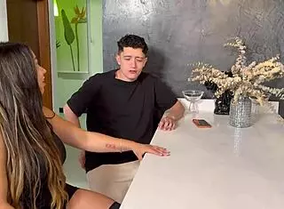 Mexican Curvy Threesome With Her Colombian Milf Best Friend And Her Big Dick Nerd Step-Son We Share Their Cum In Our Mouths Verito Aguas Pipe Boy And Kylei Ellish