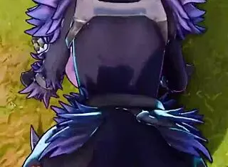 Xraven69x Gets Her Big Butt Fucked In Fortnite