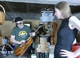 Alice Maze in an intimate threesome scene