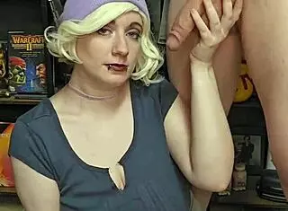 He Saw My Long Saggy 38F Tits And Unloaded Hot Cum On My Face