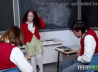 teachers pet, want to turn study into threesome?