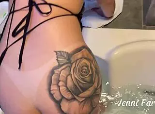 18-Year-Old Seduces DILF In Bathtub For Fuck