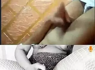 huge cum tribute to latina milf hotty, covering her with lots of cum 😏