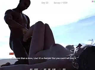 Introducing Wife to BBC Friend in Interracial Cumshot Game