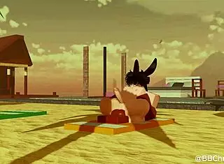 Black Bull Fucks Femboy Bunny Passionately In Roblox