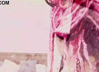 Casting Y FOLLADA DE Rebeca Addams with BIG COCK BLOWJOB and TATTOOED TITS