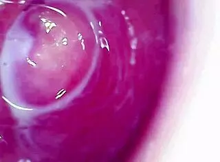 Camera captures intense wet pussy orgasm