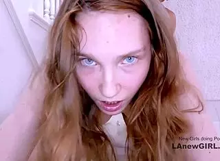 Hot Russian Blonde Assfucked in Debut Video